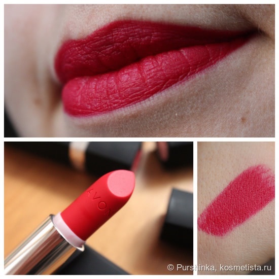 Матовое превосходство - Avon True Colour Perfectly Matte Lipstick
