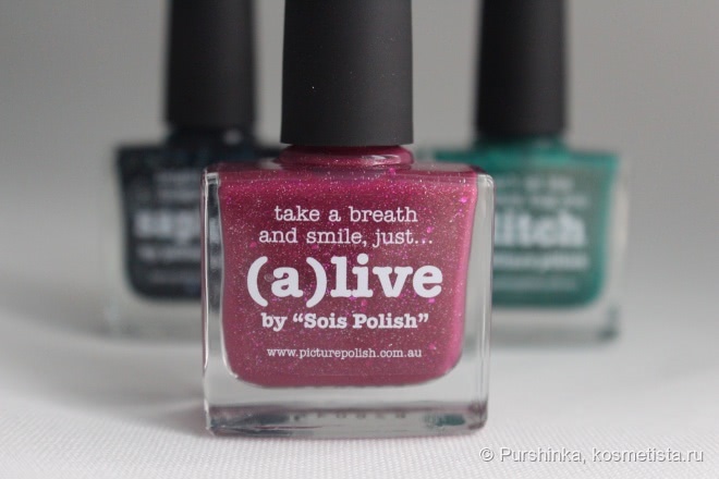 Picture Polish Saphira, Glitch, (A)live