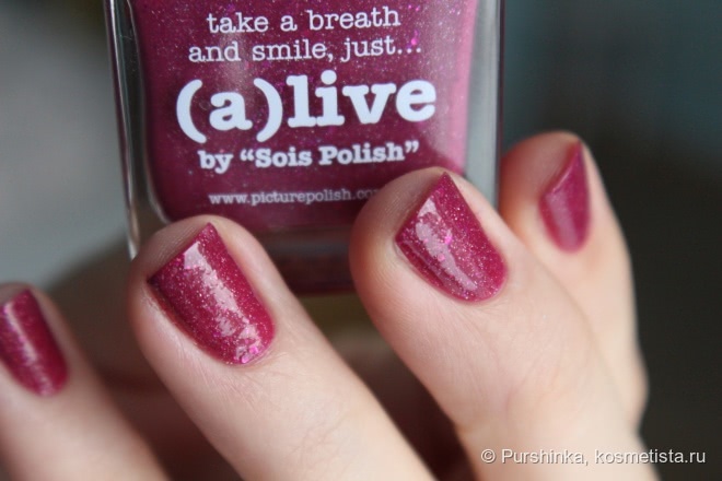 Picture Polish Saphira, Glitch, (A)live