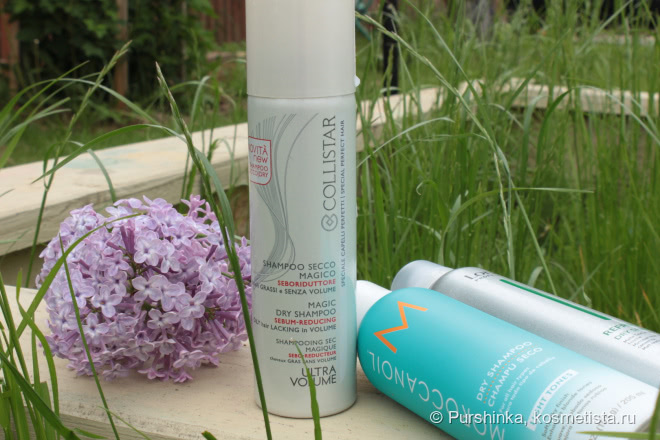 Londa Professional Refresh It Dry Shampoo - сравнение с другими сухими шампунями