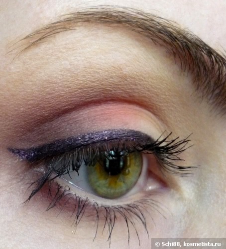 Полуночный фиолетовый. Tony Moly Delight Mono Shadow Glitter # 11 Electric Shock