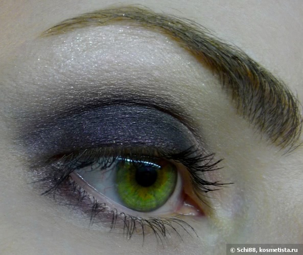 Полуночный фиолетовый. Tony Moly Delight Mono Shadow Glitter # 11 Electric Shock