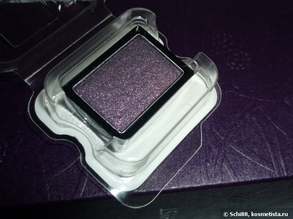 Полуночный фиолетовый. Tony Moly Delight Mono Shadow Glitter # 11 Electric Shock