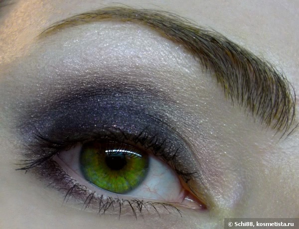 Полуночный фиолетовый. Tony Moly Delight Mono Shadow Glitter # 11 Electric Shock