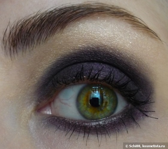 Полуночный фиолетовый. Tony Moly Delight Mono Shadow Glitter # 11 Electric Shock