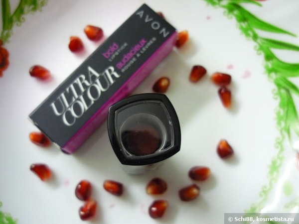 Максимум Цвета. Avon Ultra Color Bold lipstick # Rapid Rose