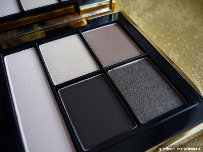 Оттенки тауп и слоновой кости... Estee Lauder Pure Color Envy Sculpting EyeShadow 5-Color Palette # 02 Ivory Powder