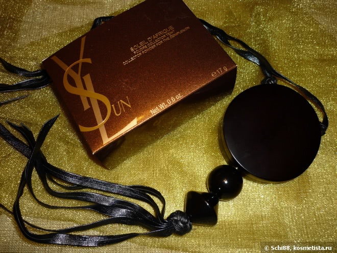 Солнце Африки. YSL Soleil D'Afrique. Collector powder for the complexion # 2
