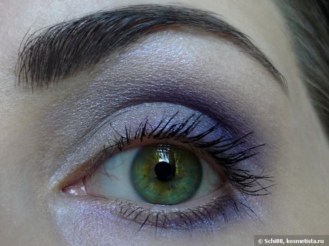 Avon Luxe eyeshadow palette # Purple smokes. Три варианта макияжа