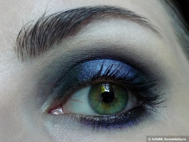 Avon Luxe eyeshadow palette # Purple smokes. Три варианта макияжа