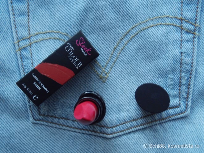 Sleek MakeUP True Colour Lipstick Sheen # 771 Baby Doll, # 773 Candy Cane