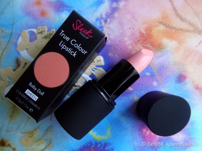 Sleek MakeUP True Colour Lipstick Sheen # 771 Baby Doll, # 773 Candy Cane