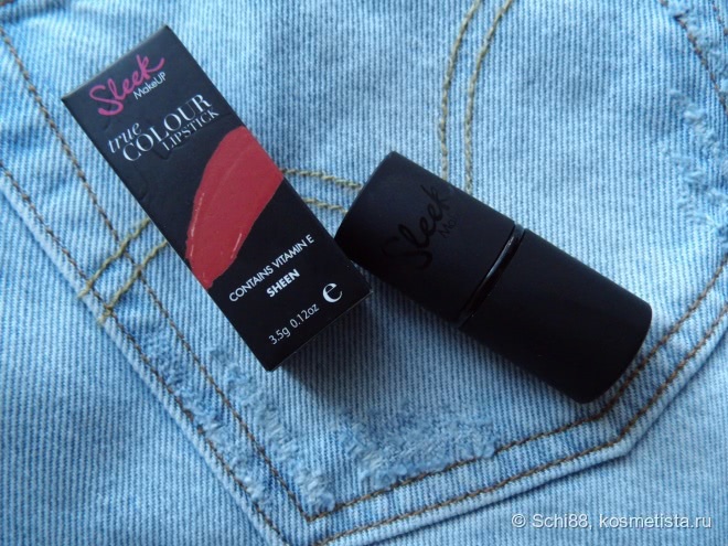 Sleek MakeUP True Colour Lipstick Sheen # 771 Baby Doll, # 773 Candy Cane