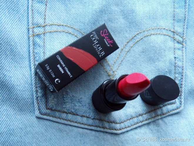Sleek MakeUP True Colour Lipstick Sheen # 771 Baby Doll, # 773 Candy Cane