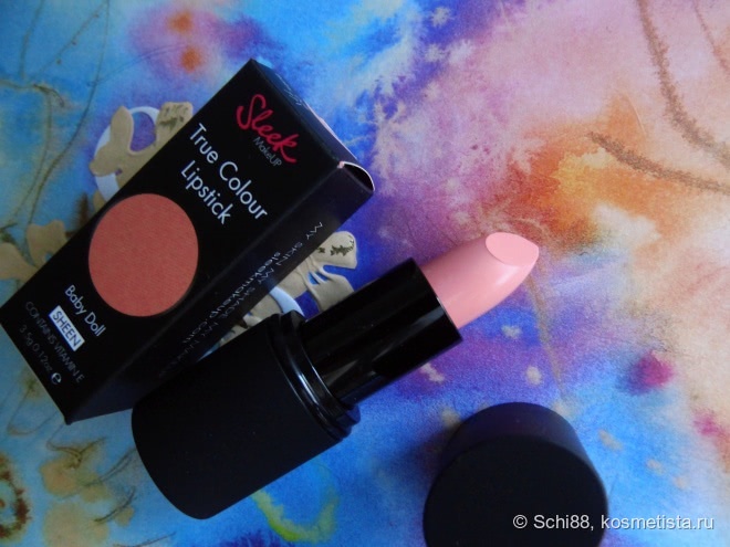 Sleek MakeUP True Colour Lipstick Sheen # 771 Baby Doll, # 773 Candy Cane