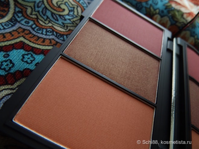 Сахарные румяна. Sleek MakeUP Blush By 3 Palette # Sugar