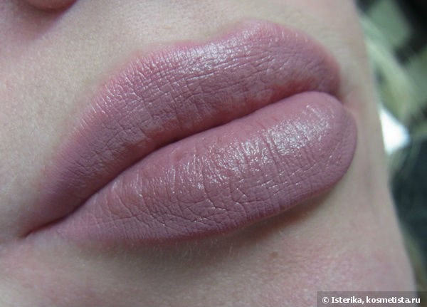 Матовые губы с E.l.f. Matte Lip Color «Tea rose»