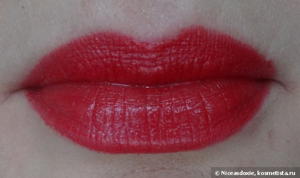 Красный в огне. Замечательная помада Guerlain Kiss Kiss Lipstick Shaping Cream Lip Colour # 322 Red on Fire