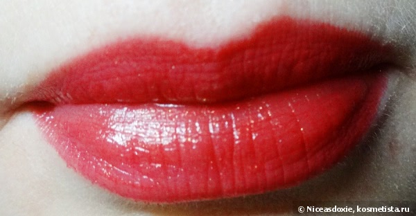 Красный в огне. Замечательная помада Guerlain Kiss Kiss Lipstick Shaping Cream Lip Colour # 322 Red on Fire
