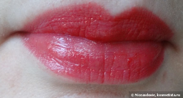 Красный в огне. Замечательная помада Guerlain Kiss Kiss Lipstick Shaping Cream Lip Colour # 322 Red on Fire