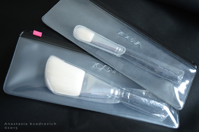 Zoeva Makeup Brushes 100 Luxe Face Finish and 114 Luxe Foxus