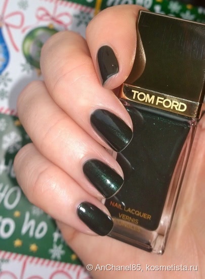 Совсем не весенний Tom Ford Nail laquer 33 black jade