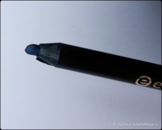 Колдовской синий - Essence gel eye pencil waterproof 02 Around midnight