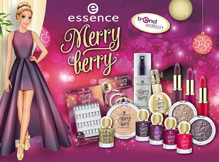 Сверкающее рождество с Essence Merry berry LE – Scented gold dust powder