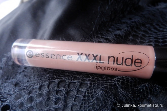 Универсальный нюд - блеск для губ Essence I Love Nude Xxxl Nude Lipgloss 06 Soft Almond