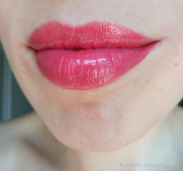 Розовый и очень красивый - блеск для губ Sweet kiss 107 Lux Visage