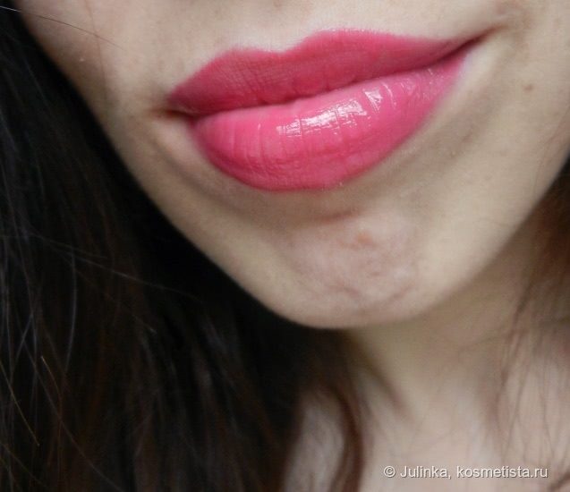 Розовый и очень красивый - блеск для губ Sweet kiss 107 Lux Visage