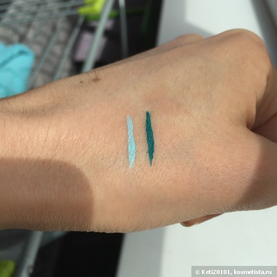 Inglot AMC Eyeliner Gel #87, #88 и стрелка