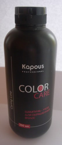 Kapous Professional. Color care. Шампунь-уход для окрашенных волос и  Kapous Professional. Бальзам для всех типов волос с ментол