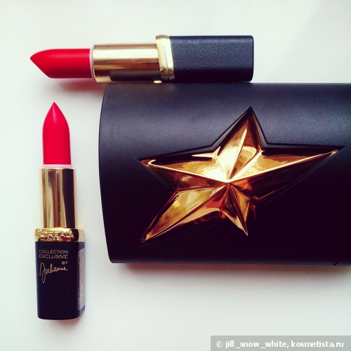 L'Oreal Color Riche Collection Exclusive Pure Reds: Natasha's Pure Red, J Lo's Pure Red, Doutzen's Pure Red, Juliannes's Pure Red