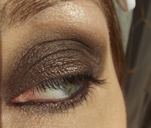 Новогодний макияж на базе классического Smoky eyes