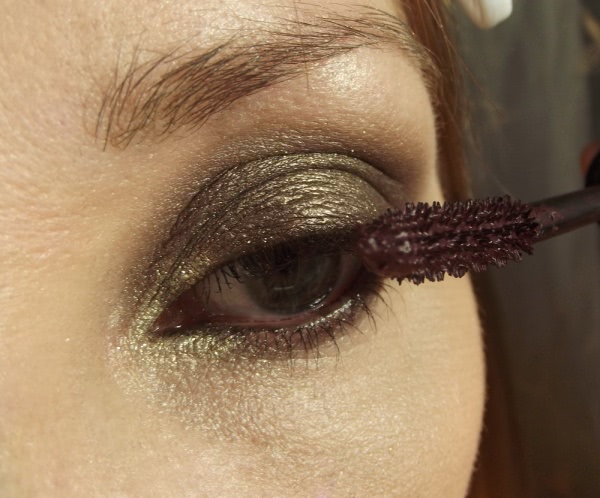 Новогодний макияж на базе классического Smoky eyes