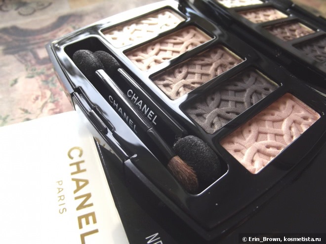 Пятицветная палетка теней Chanel Entrelacs Eyeshadow Palette