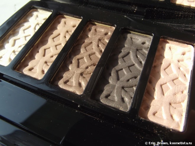 Пятицветная палетка теней Chanel Entrelacs Eyeshadow Palette