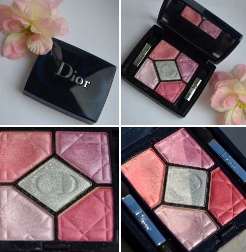 Розовый бум из прошлого Dior 5 Couleurs Iridescent 5-Colour Iridescent Eyeshadow 859 Graphic Light