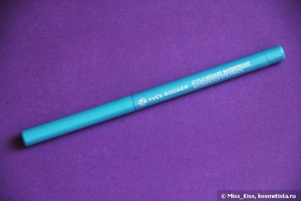 Карандаш для глаз от Yves Rocher Couleurs Nature Euphorisantes Couleurs Waterproof Eye Pencil в оттенке 05 Turquoise