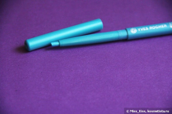 Карандаш для глаз от Yves Rocher Couleurs Nature Euphorisantes Couleurs Waterproof Eye Pencil в оттенке 05 Turquoise