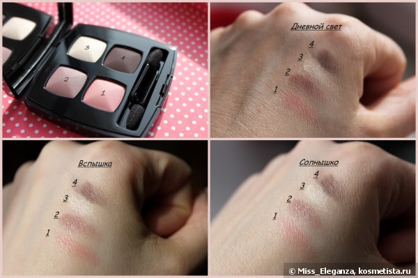 Chanel Lumieres Facettes Quadra Eye Shadow 537 Quadrille - весна, украсившая мою осень