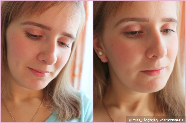 Золотые искорки и морозный румянец вместе с румянами Joues Contraste Powder Blush 170 Rose Glacier от Chanel