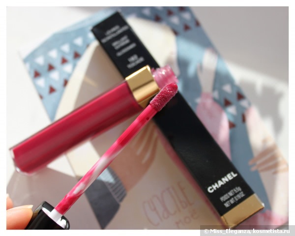 Элегантность с Chanel Levres Scintillantes Brillant Extreme Glossimer #182 Tocade