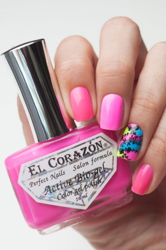 El Corazon Active Bio-gel Color gel polish — коллекция Jelly Neon