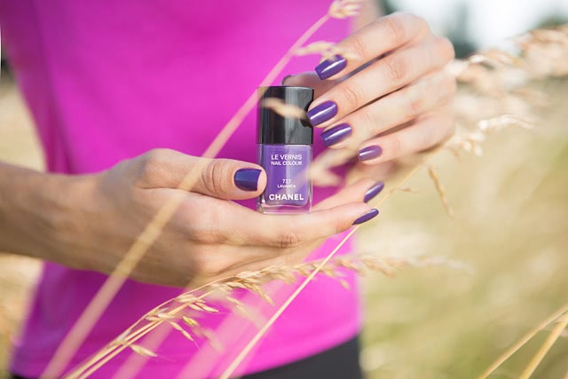 Chanel le vernis nail colour #727 - Lavanda