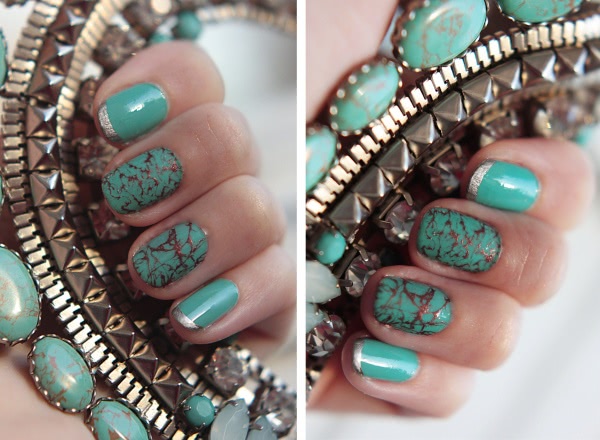 Essie Nail Lacquer #98 Turquoise Caicos и #323 Ruffles & Feathers