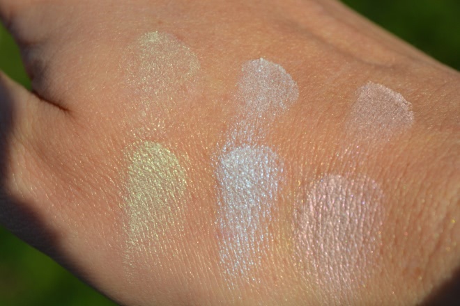 Shiseido Luminizing Satin Eye Color Trio BL215 Static - моя весна