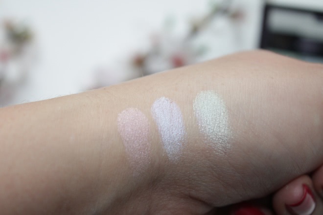 Shiseido Luminizing Satin Eye Color Trio BL215 Static - моя весна