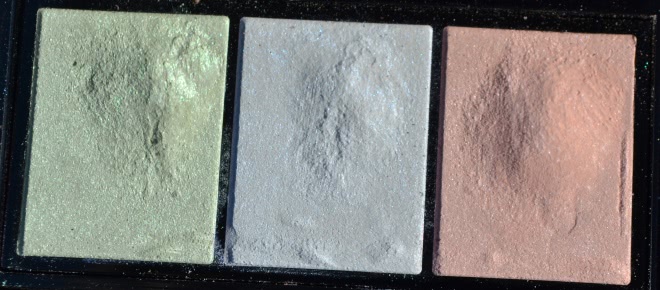 Shiseido Luminizing Satin Eye Color Trio BL215 Static - моя весна